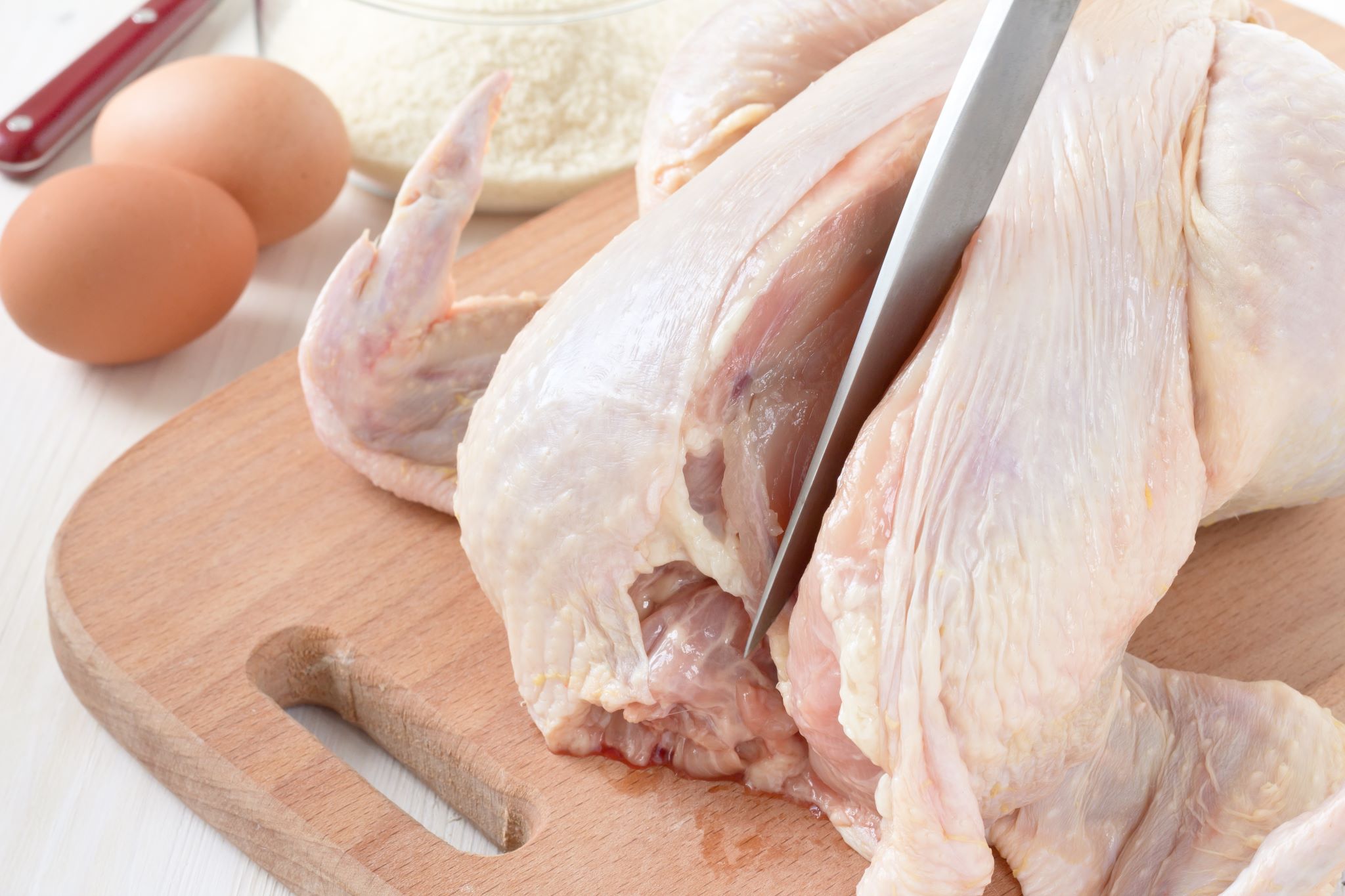 How To Butcher a Chicken With a Pair of Scissors